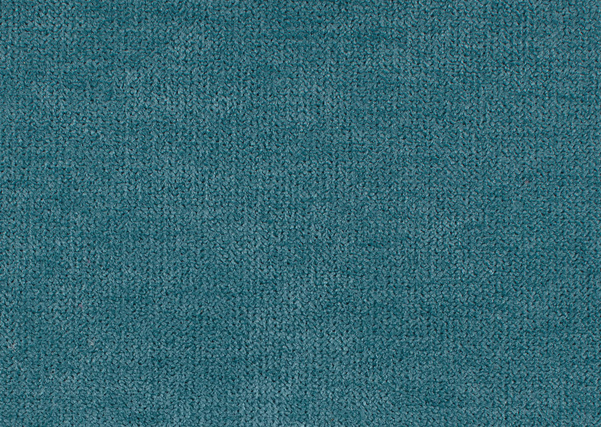 ECKSOFA Türkis, Petrol Chenille  - Türkis/Chromfarben, Design, Textil (313/242cm) - Xora
