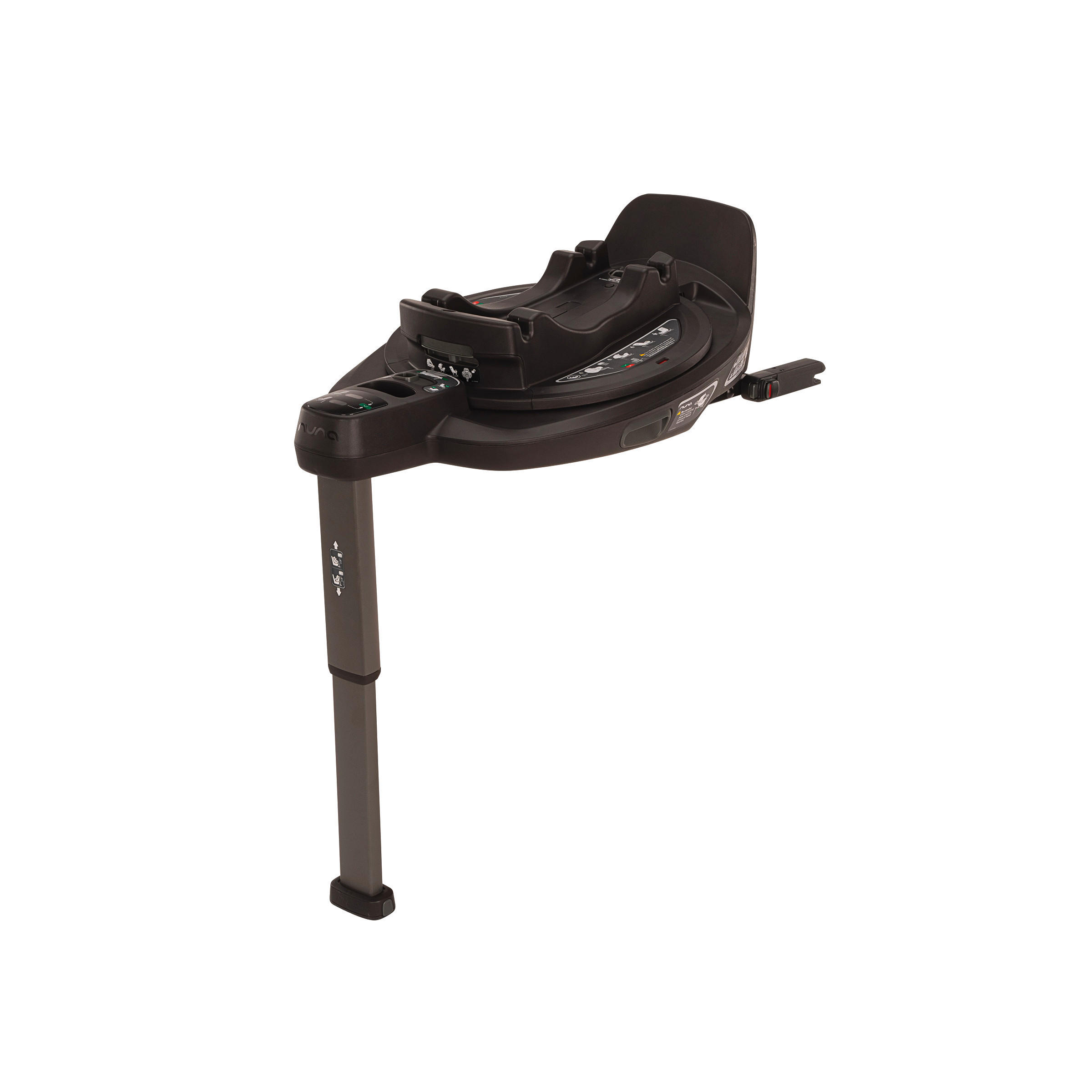 ISOFIXSTATION Base Curv  - Schwarz, Basics, Kunststoff - Nuna