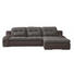 WOHNLANDSCHAFT in Textil Braun - Chromfarben/Braun, Design, Textil/Metall (270/205cm) - Carryhome WOHNLANDSCHAFT in Textil Braun - Chromfarben/Braun, Design, Textil/Metall (270/205cm) - Carryhome