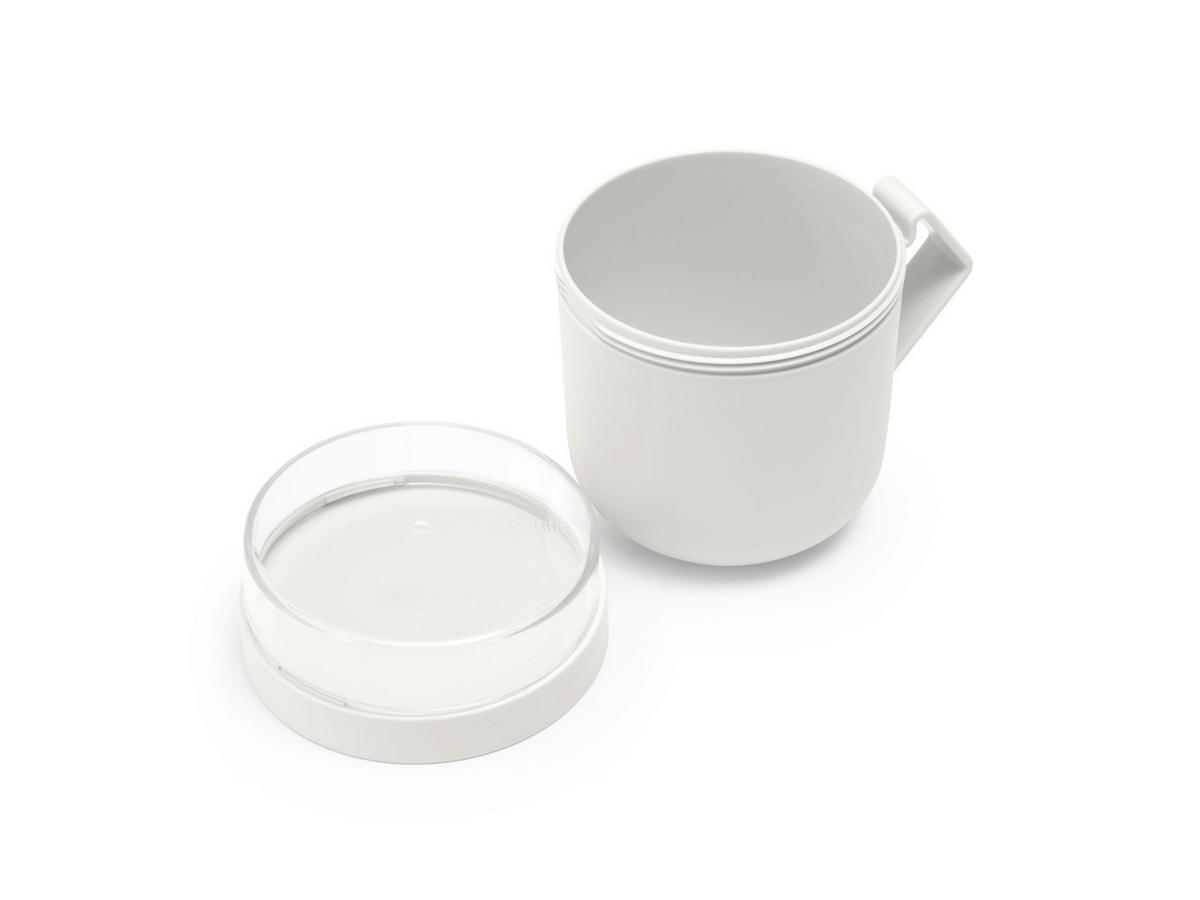 KRABIČKA NA OBĚD  - světle šedá, Basics, plast (11/13cm) - Brabantia
