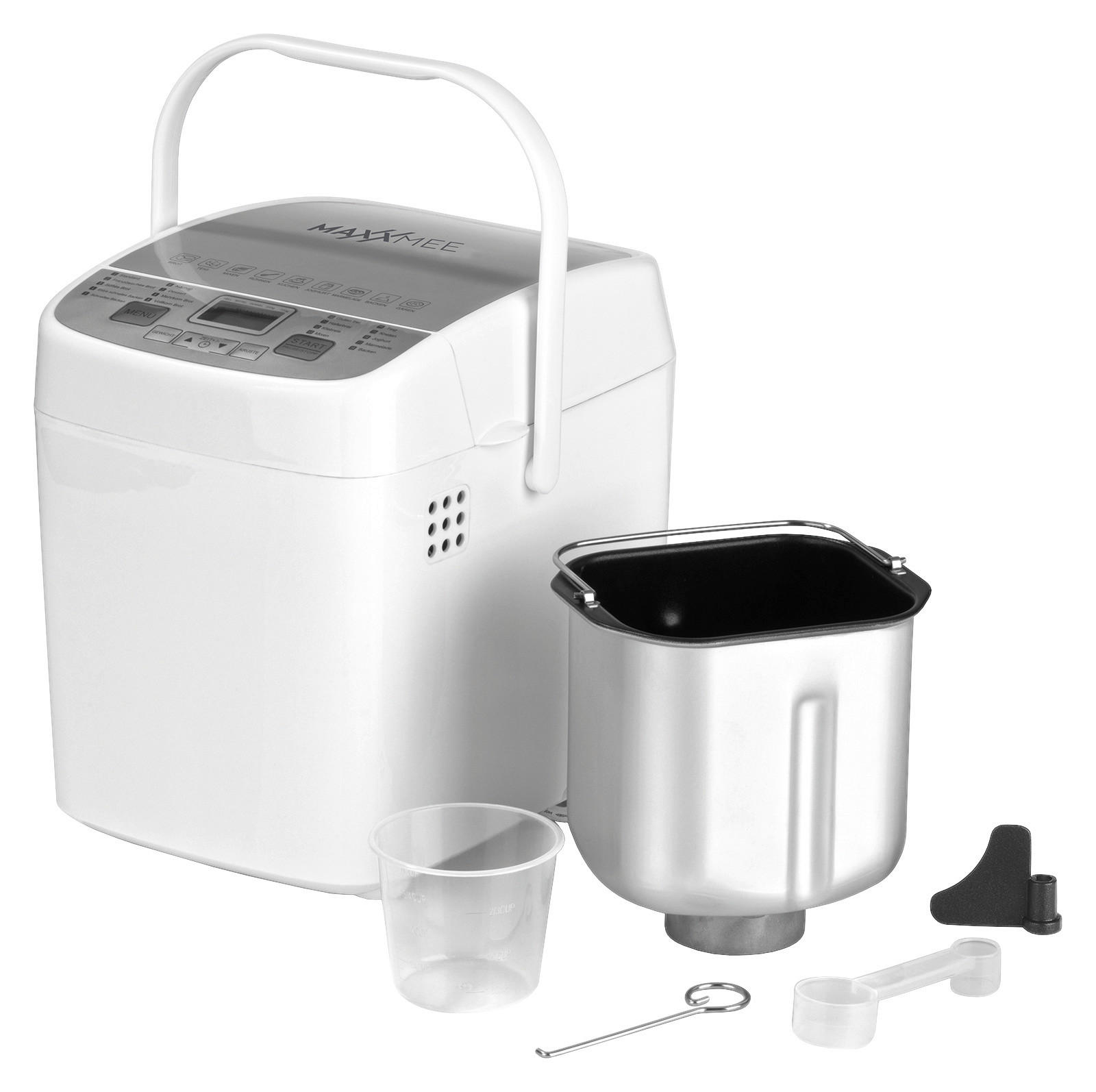 BROTBACKAUTOMAT - Weiß, Basics, Kunststoff/Metall (26/32/34,5cm)