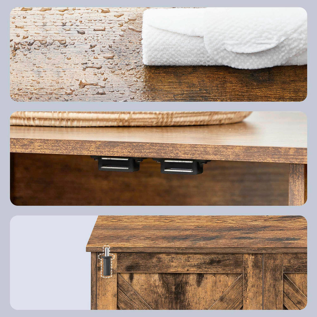 KATZENTOILETTE - Dunkelbraun, Trend, Holzwerkstoff (80/50/53cm) - Boxxx