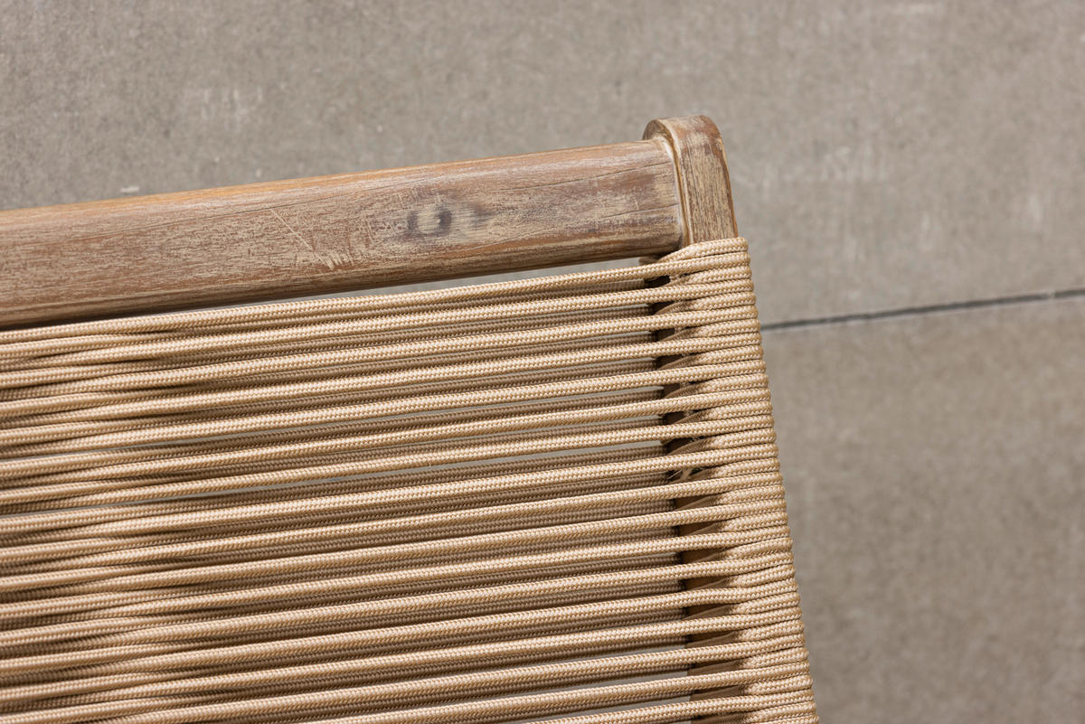 LOUNGEFÅTÖLJ  - brun, Klassisk, trä/textil (68/88/72cm) - Gardenson