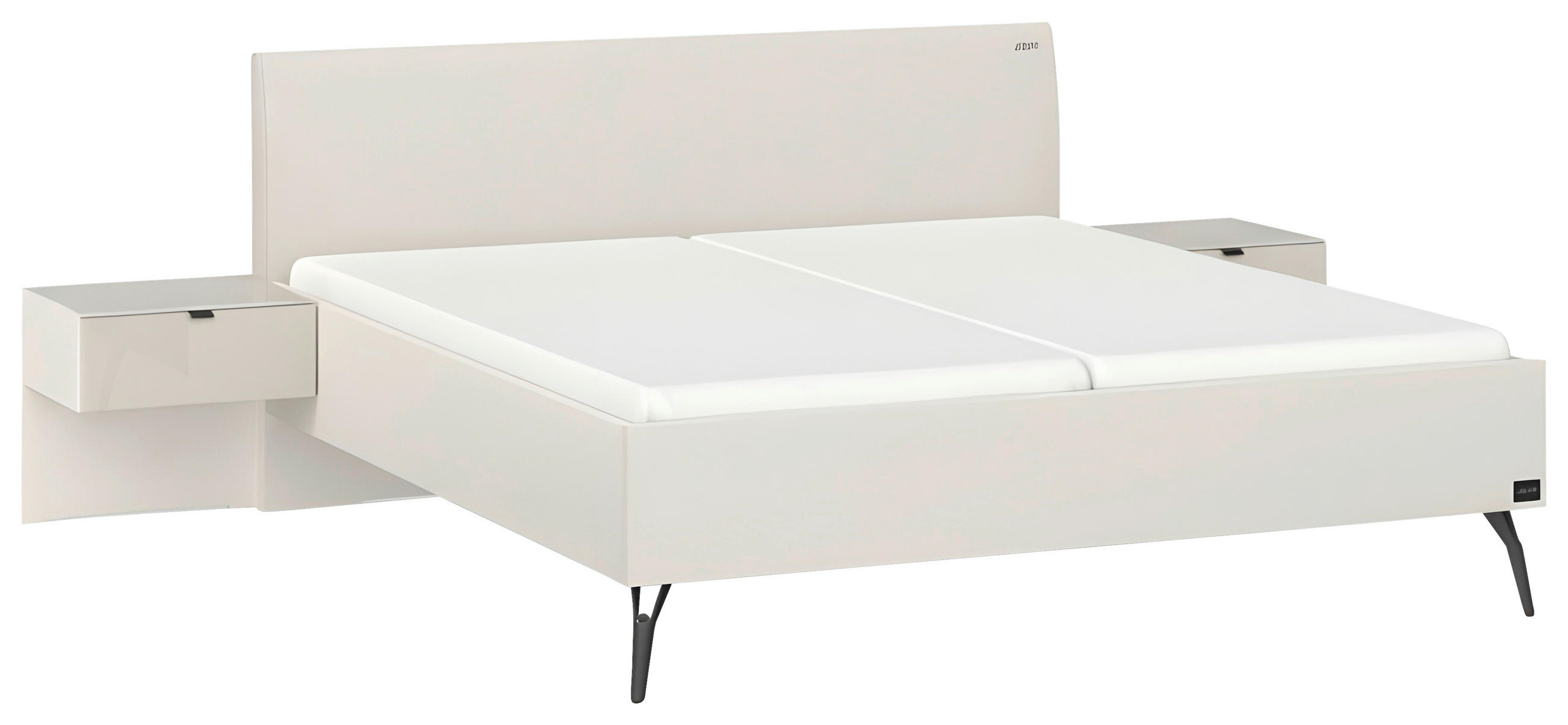 BETTANLAGE - Champagner, Design, Glas/Textil (180/200cm) - Joop!