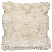 PRYDNADSKUDDE   45/45/15 cm  - naturfärgad, Klassisk, textil (45/45/15cm)