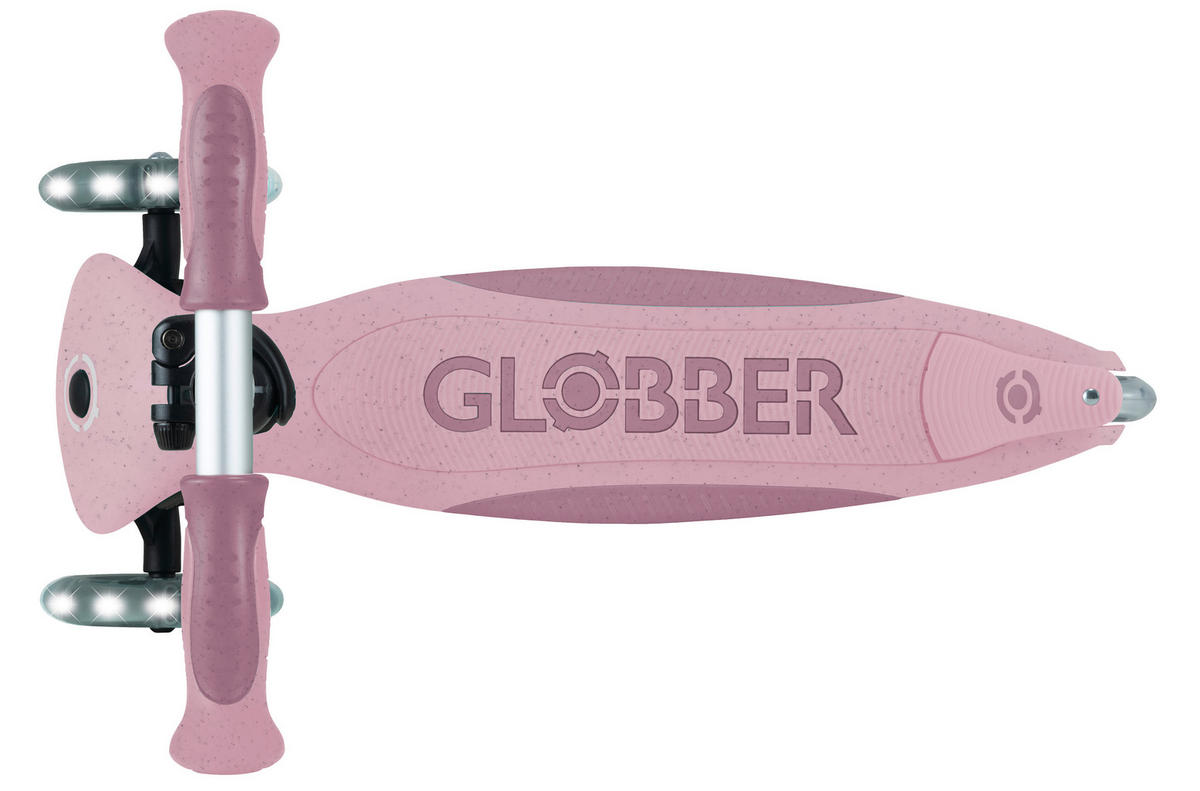 LAUFRAD GO-UP DELUXE LIGHTS ECO 360  - Beere, Basics, Kunststoff/Metall (65/22/98,5cm) - GLOBBER