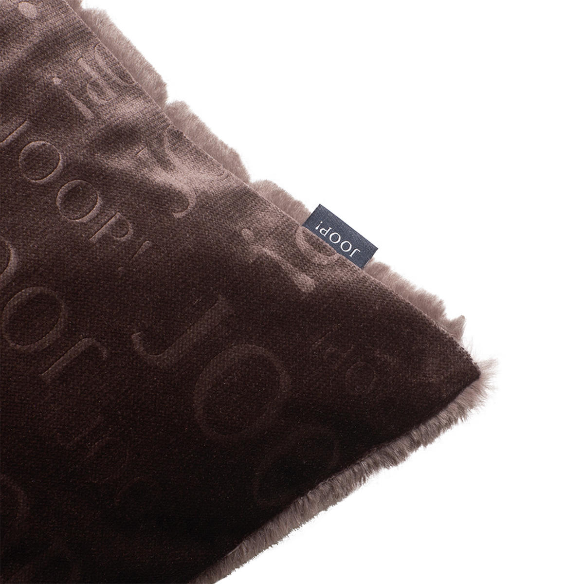 KISSENHÜLLE Glam 45/45 cm  - Schlammfarben/Fango, Basics, Textil (45/45cm) - Joop!