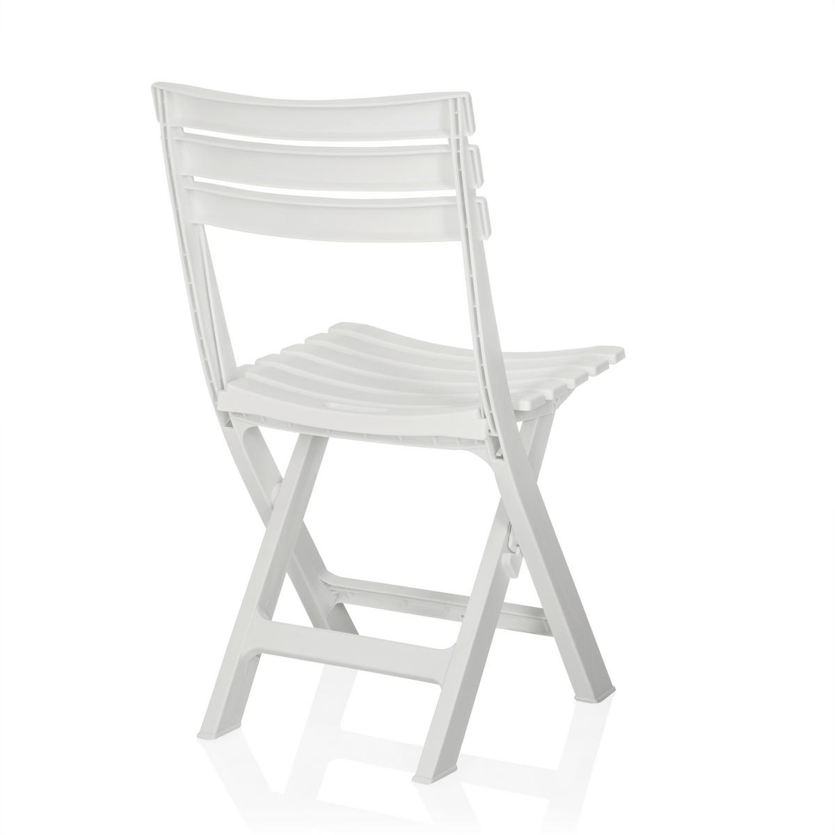 KLAPPSTUHL Weiß  - Weiß, MODERN, Kunststoff (42/80/45,5cm) - MID.YOU