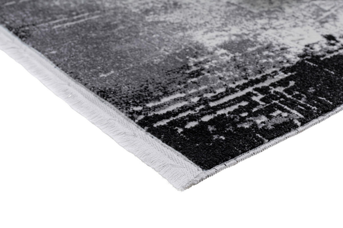 WEBTEPPICH 133/195 cm Grau  - Grau, Design, Textil (133/195cm) - Novel