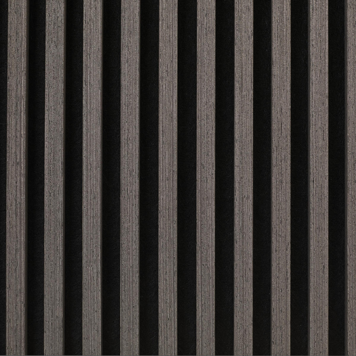 WANDPANEEL Schwarz  - Schwarz, Design, Holzwerkstoff/Kunststoff (41/41/2,1cm) - Livetastic