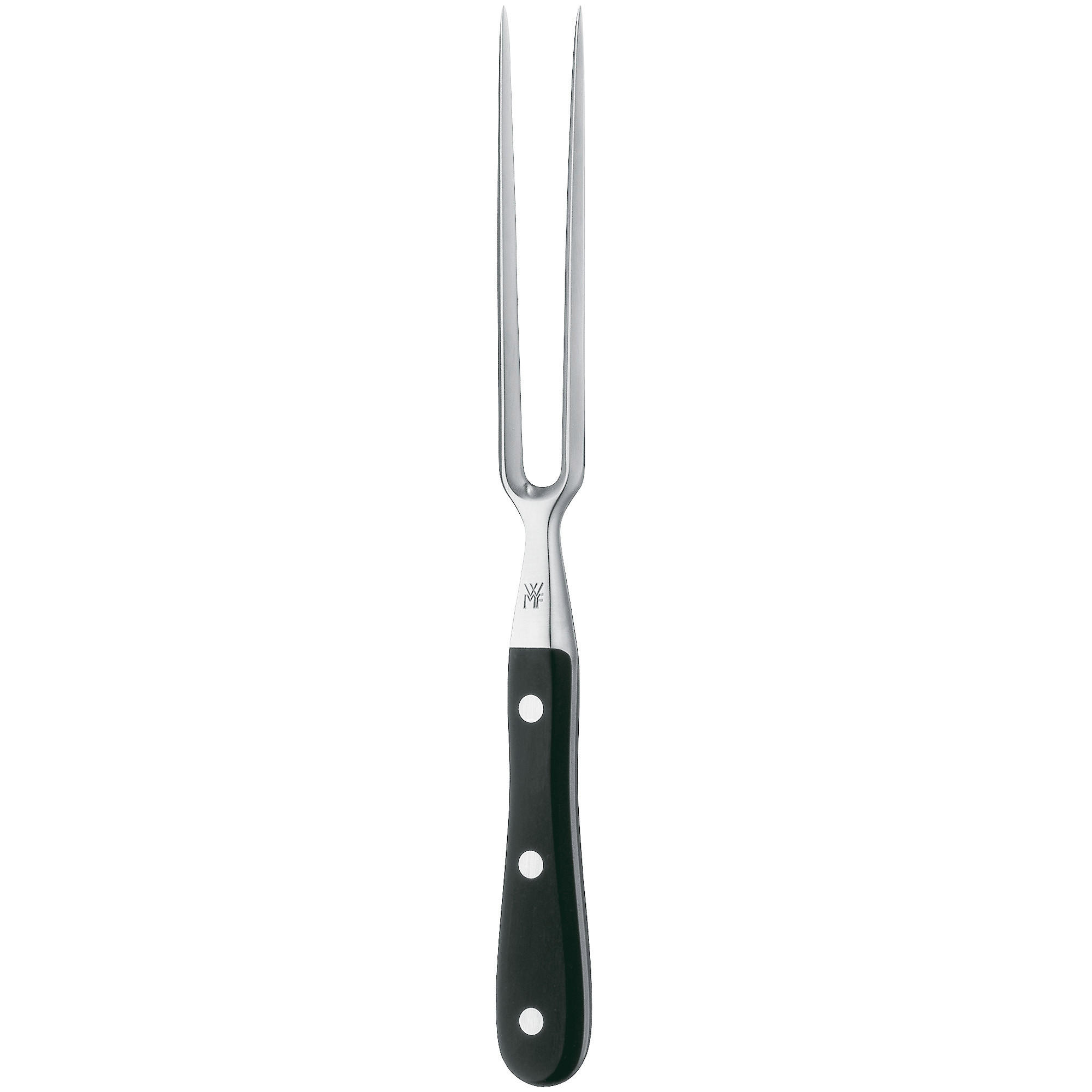 FLEISCHGABEL   - Edelstahlfarben/Schwarz, Basics, Kunststoff/Metall - WMF