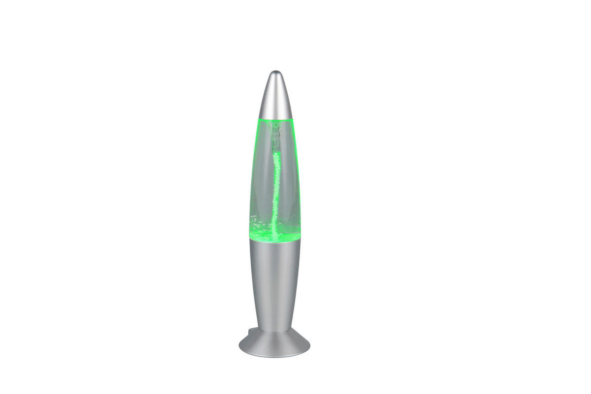 LED-TISCHLEUCHTE Holly 9/34,5 cm  - Transparent/Titanfarben, LIFESTYLE, Kunststoff (9/34,5cm)
