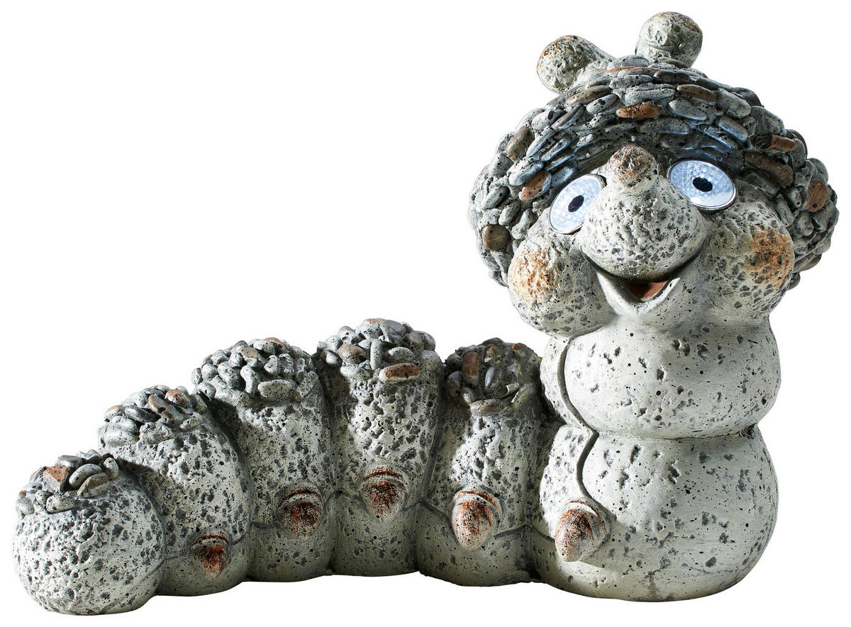 SOLARNA SVETILJKA - bela/višebojna, Lajfstajl, kamen/plastika (41/19/26cm)