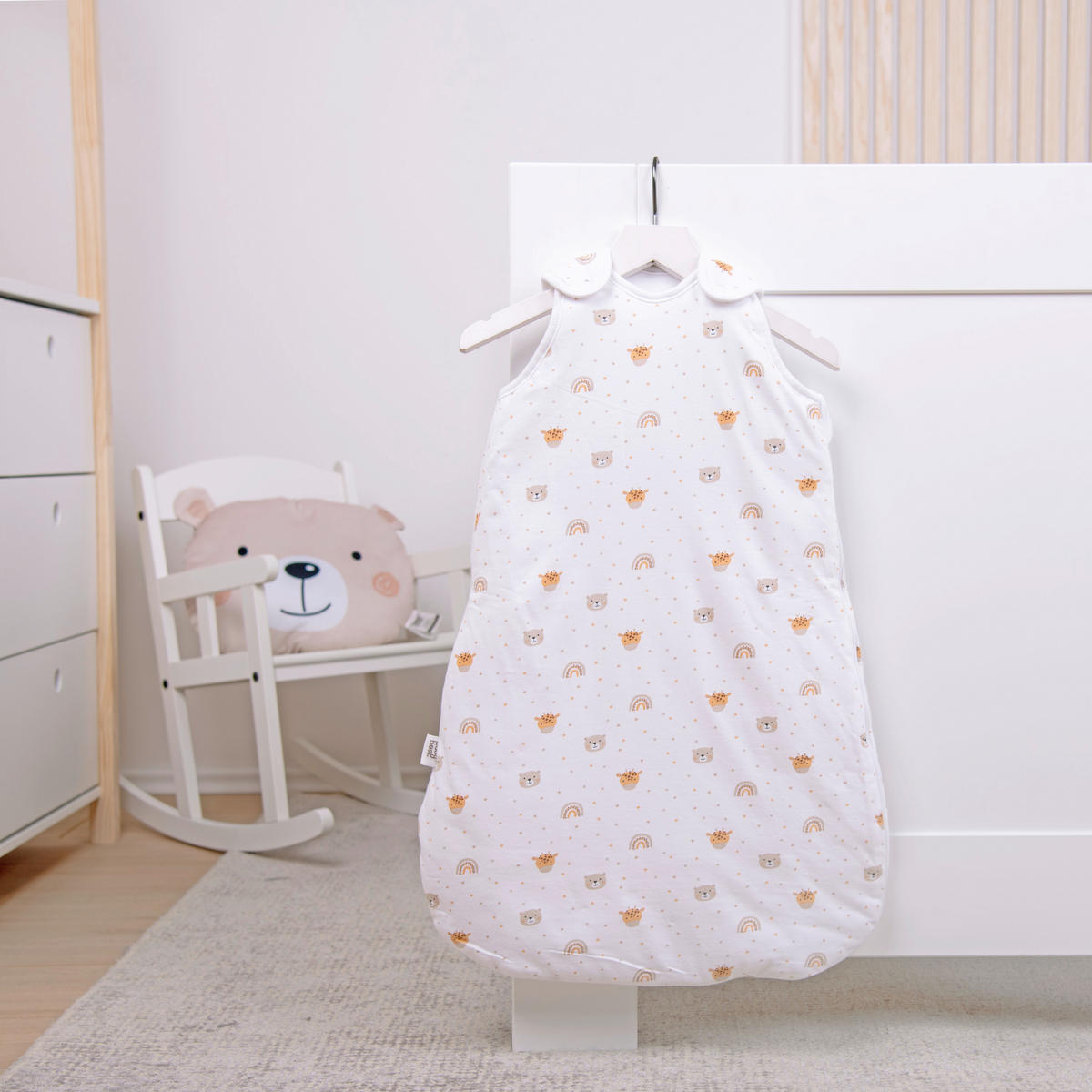 BABYSCHLAFSACK Little Friends  60/45 cm     - Cognac/Multicolor, Basics, Textil (60/45cm) - baby best