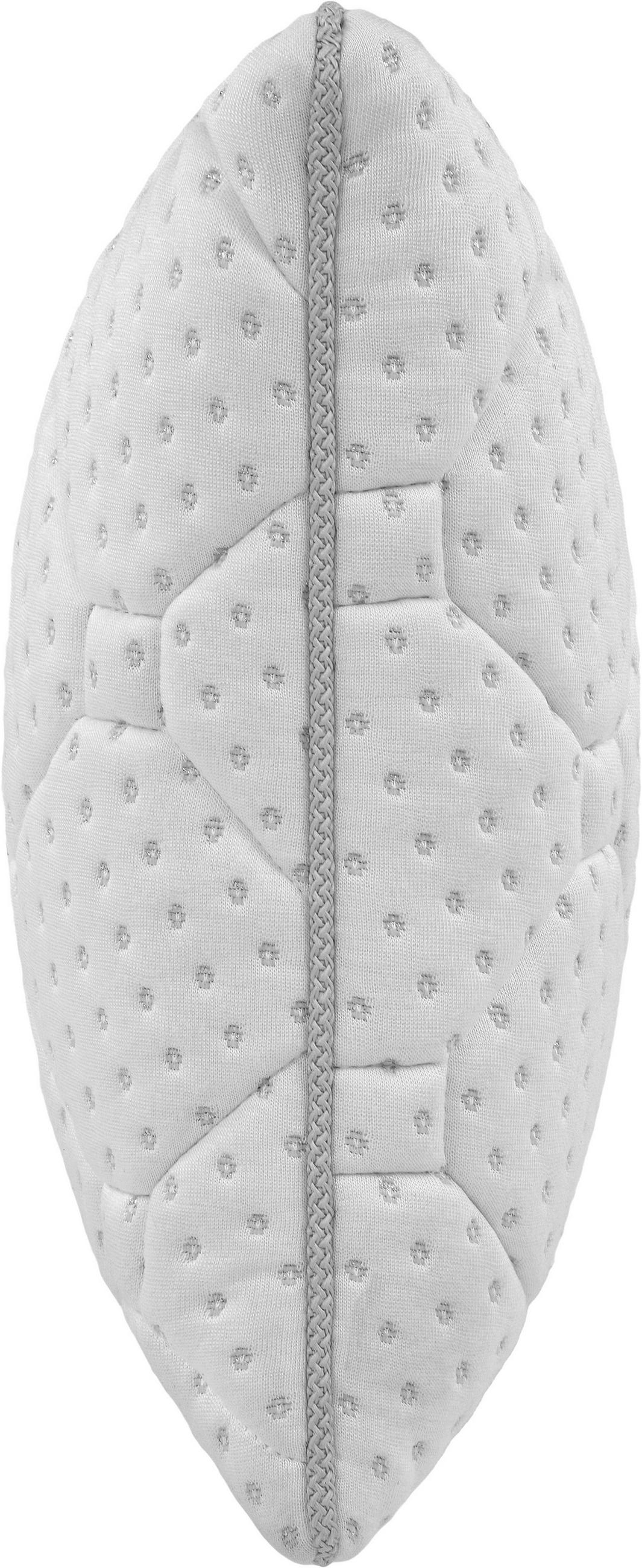 KOPFPOLSTER Viskoelastischer Kern  - Weiß, Design, Textil (80/15/40cm) - Carryhome