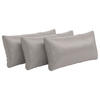 NIERENKISSEN  - Hellgrau, Konventionell, Leder (65/25cm) - Sit & More