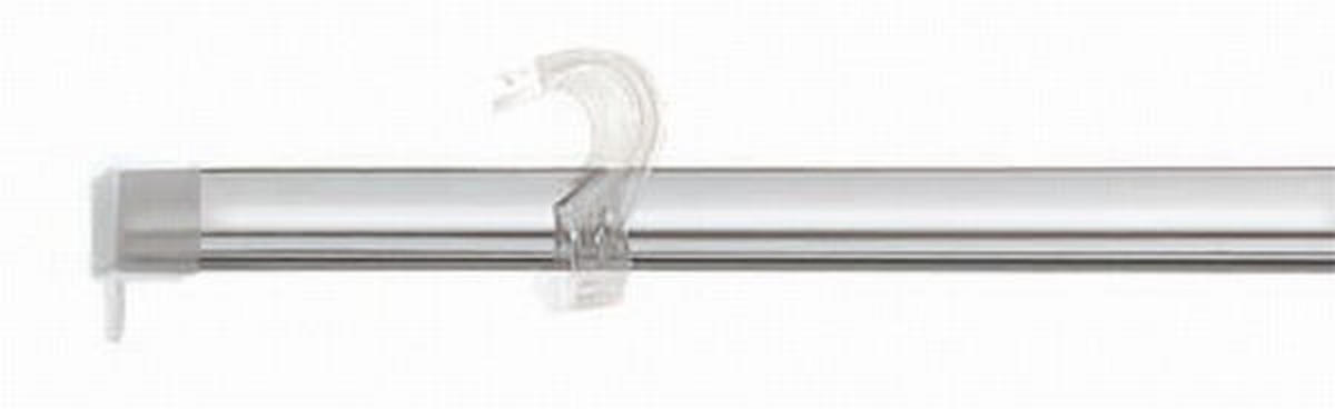 STORESCHIENE 152 cm  - Chromfarben, Basics, Metall (152cm) - Homeware