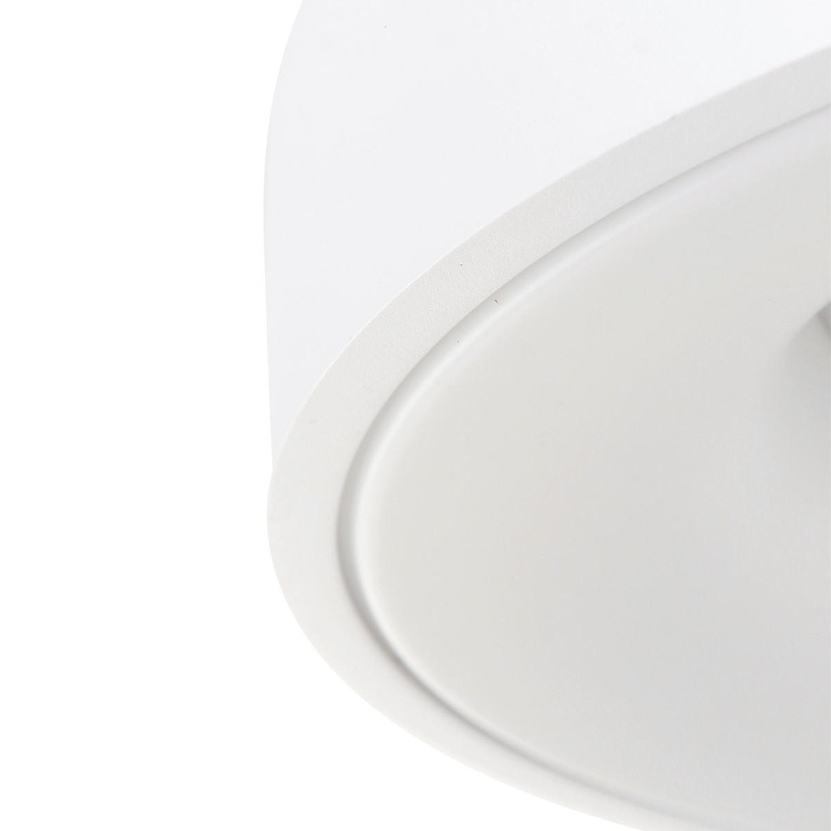 LED-DECKENLEUCHTE Ringlede 38/9 cm   - Weiß, Basics, Kunststoff/Metall (38/9cm)