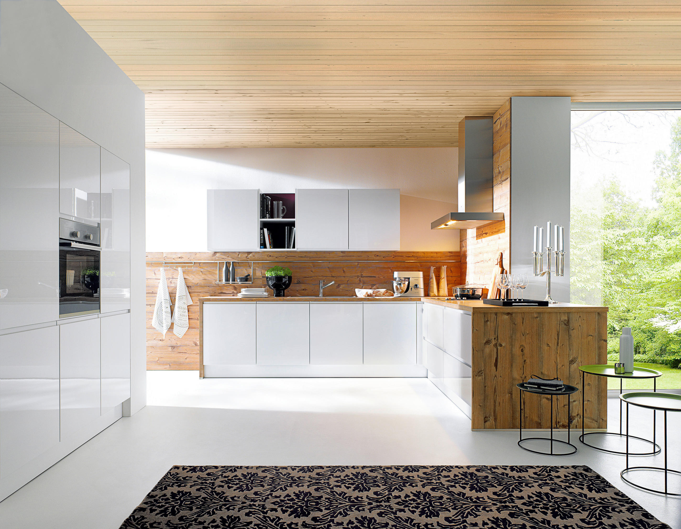 EINBAUKÜCHE   - Design, Holzwerkstoff - Novel