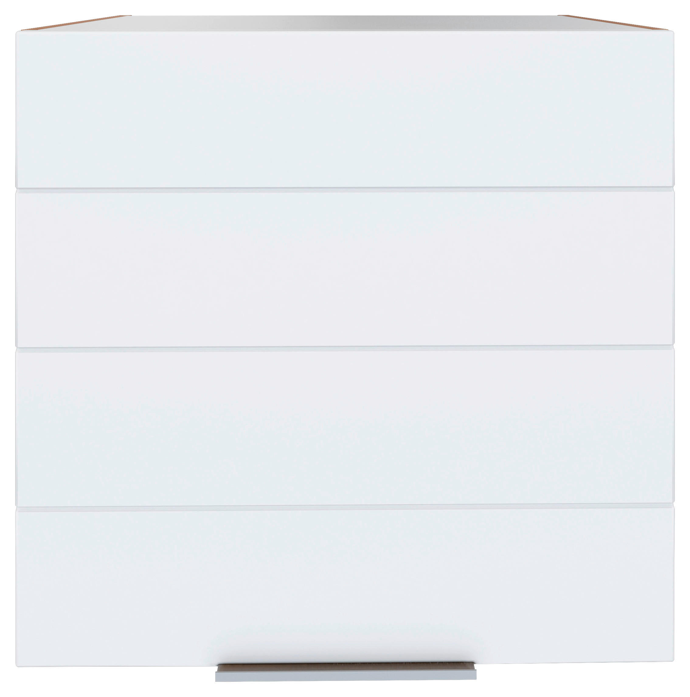KÜCHENOBERSCHRANK 60/57/34 cm  in Weiss, Eiche Wotan  - Weiss/Eiche Wotan, Design, Holzwerkstoff/Metall (60/57/34cm) - Held