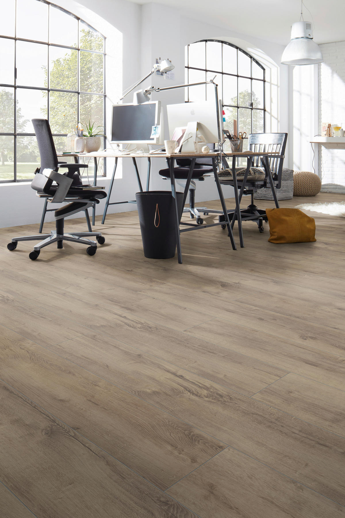 LAMINATBODEN Superior Advanced plus  - Eichefarben, KONVENTIONELL, Holz (138.0/24.4/0.8cm)