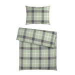 BETTWÄSCHE 2-teilig TERNET Flanell 140/200 cm  - Hellgrau, KONVENTIONELL, Textil (140/200cm) - Esposa