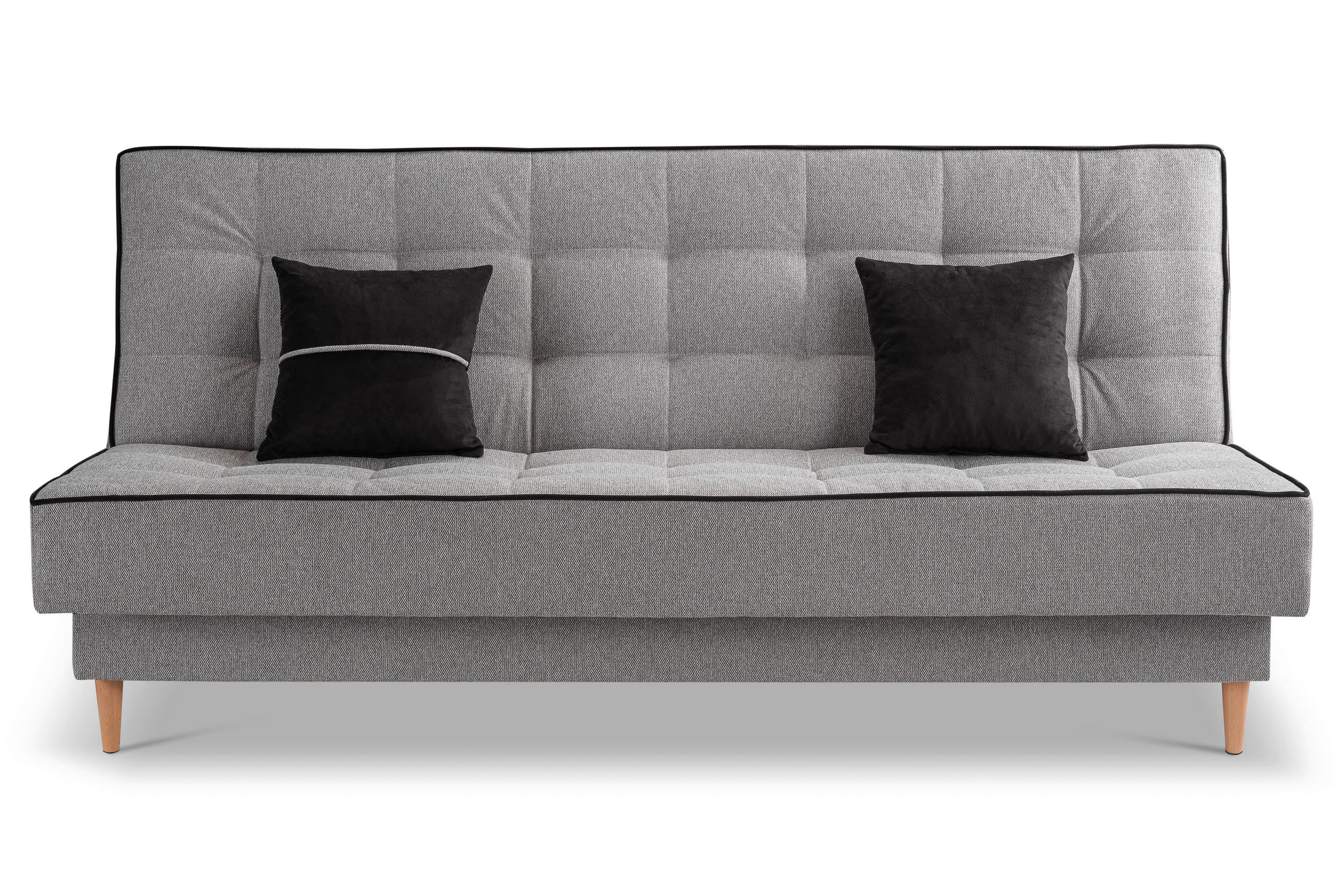 Mid.you Schlafsofa Bono Hellgrau 199x91x91 cm