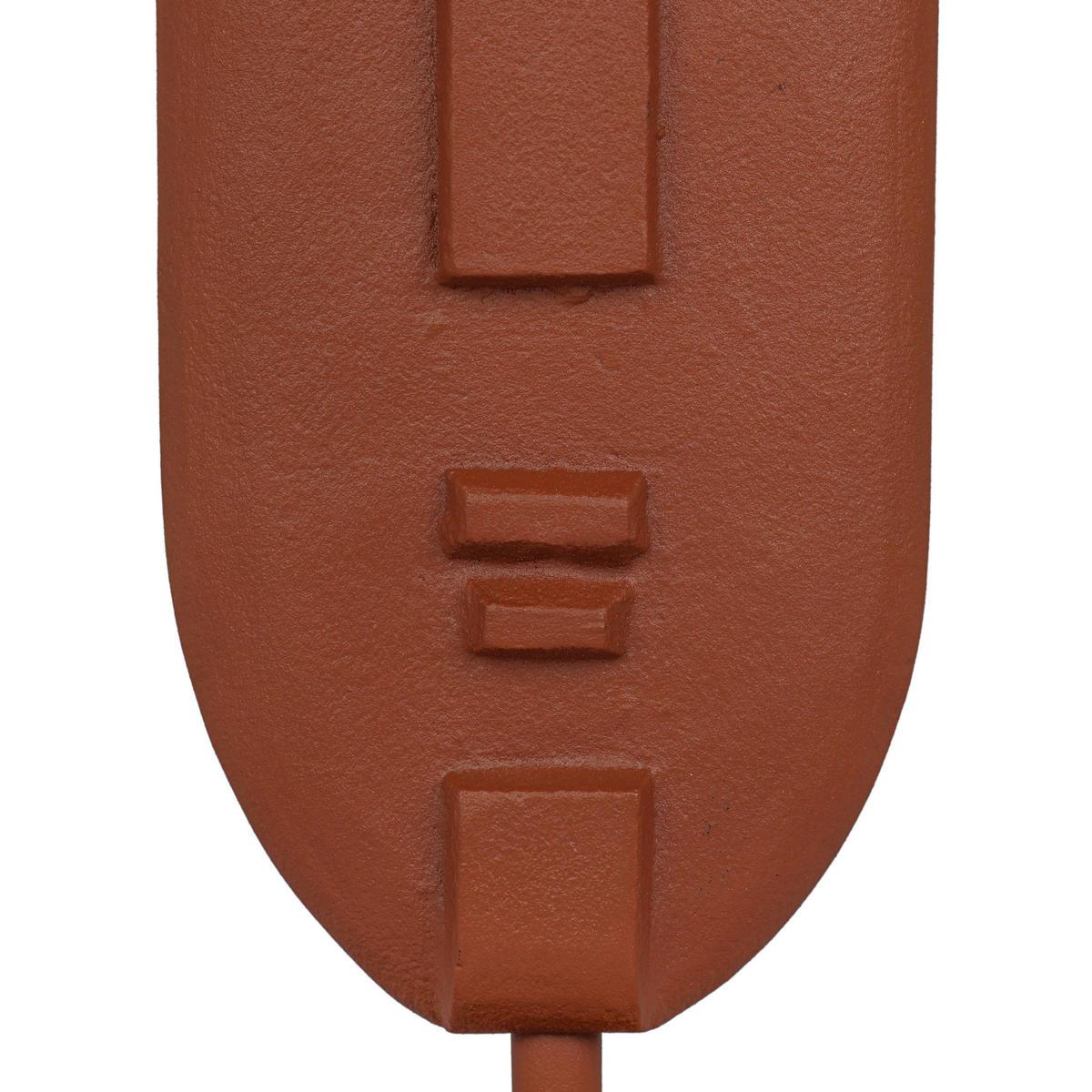 SKULPTUR - Braun, Basics, Stein/Metall (13/37/13cm)