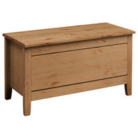 BETTBANK Kiefer Laugenfarbig  - Laugenfarbig, ROMANTIK / LANDHAUS, Holz (86/47/38cm) - Boxxx