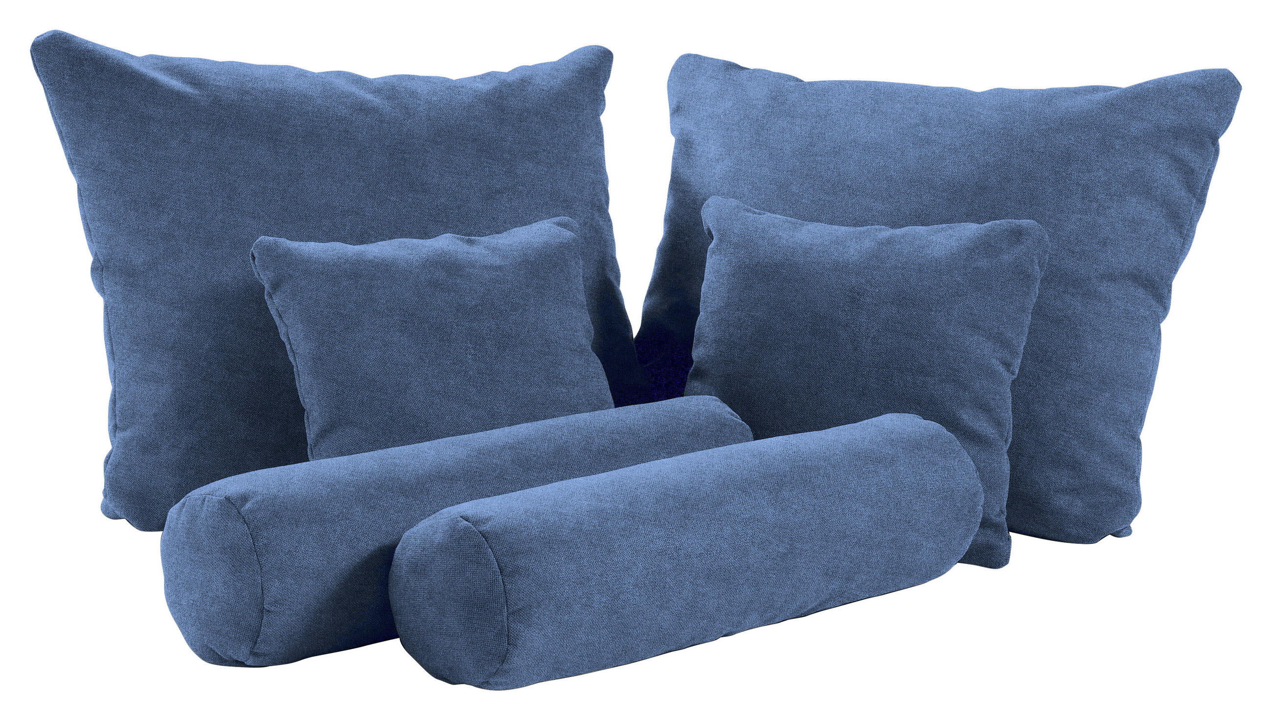 KISSENSATZ 6-teilig  - Blau, Design, Textil - Esposa