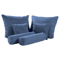KISSENSATZ 6-teilig  - Blau, Design, Textil - Esposa