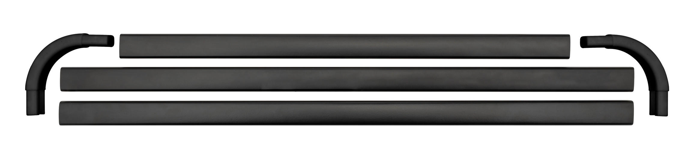 DUSCHSTANGE - Schwarz, KONVENTIONELL, Metall (81/3,5/2cm) - Schöner Wohnen