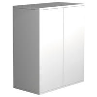KOMMODE 60/73/32 cm  in Weiss  - Weiss/Anthrazit, Modern, Holzwerkstoff/Kunststoff (60/73/32cm) - MID.YOU