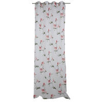 ÖSENSCHAL halbtransparent 140/245 cm   - Dunkelgrün/Rosa, Natur, Textil (140/245cm)
