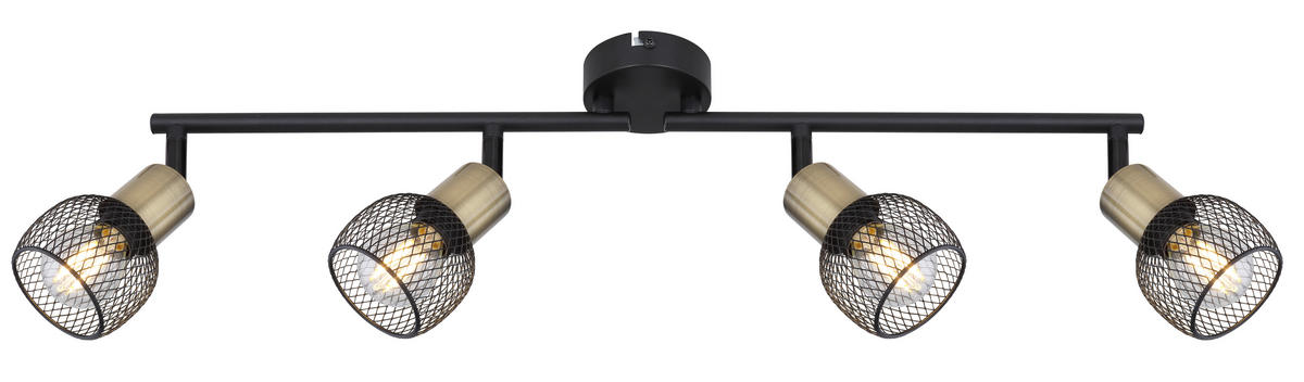 STRAHLER - Schwarz, Basics, Metall (60/8/15cm) - Globo