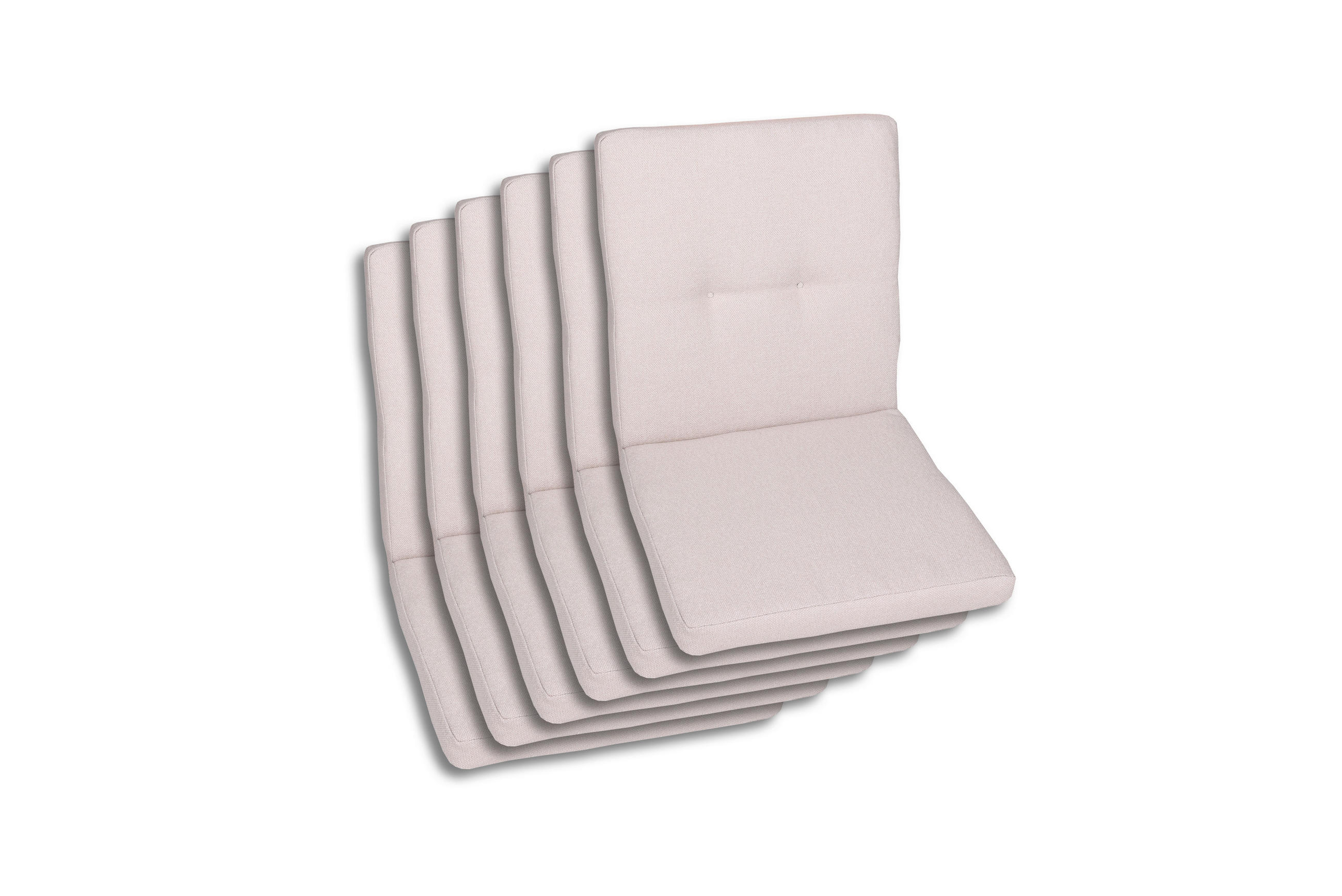 SESSELAUFLAGENSET Uni  - Naturfarben, Basics, Textil (50/7/100cm)