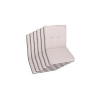 SESSELAUFLAGENSET Uni  - Naturfarben, Basics, Textil (50/7/100cm)