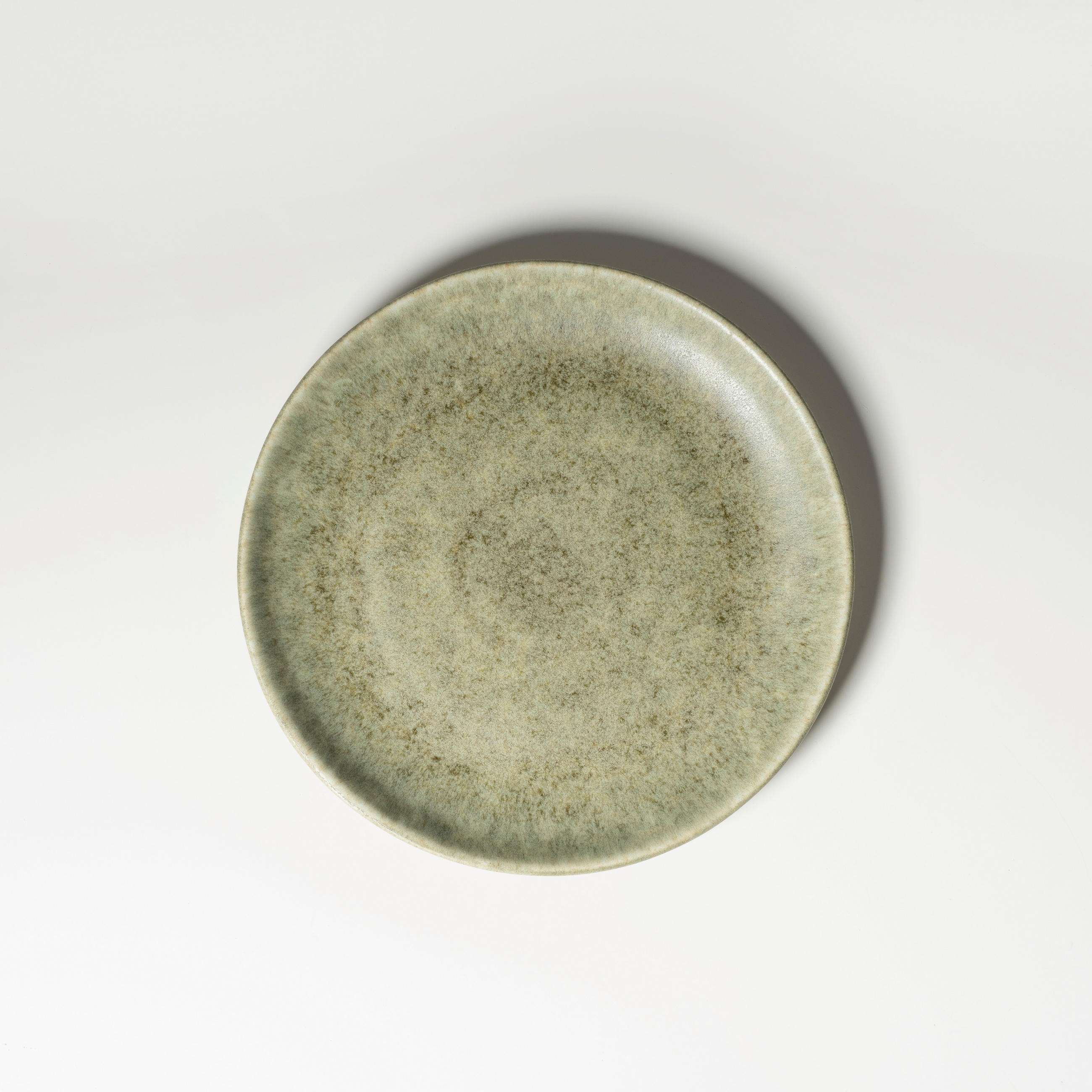 DESSERTTELLERSET MOOS´N´STEIN 4-teilig  - Grün, Basics, Keramik (22/2,5cm) - Gipfelstück