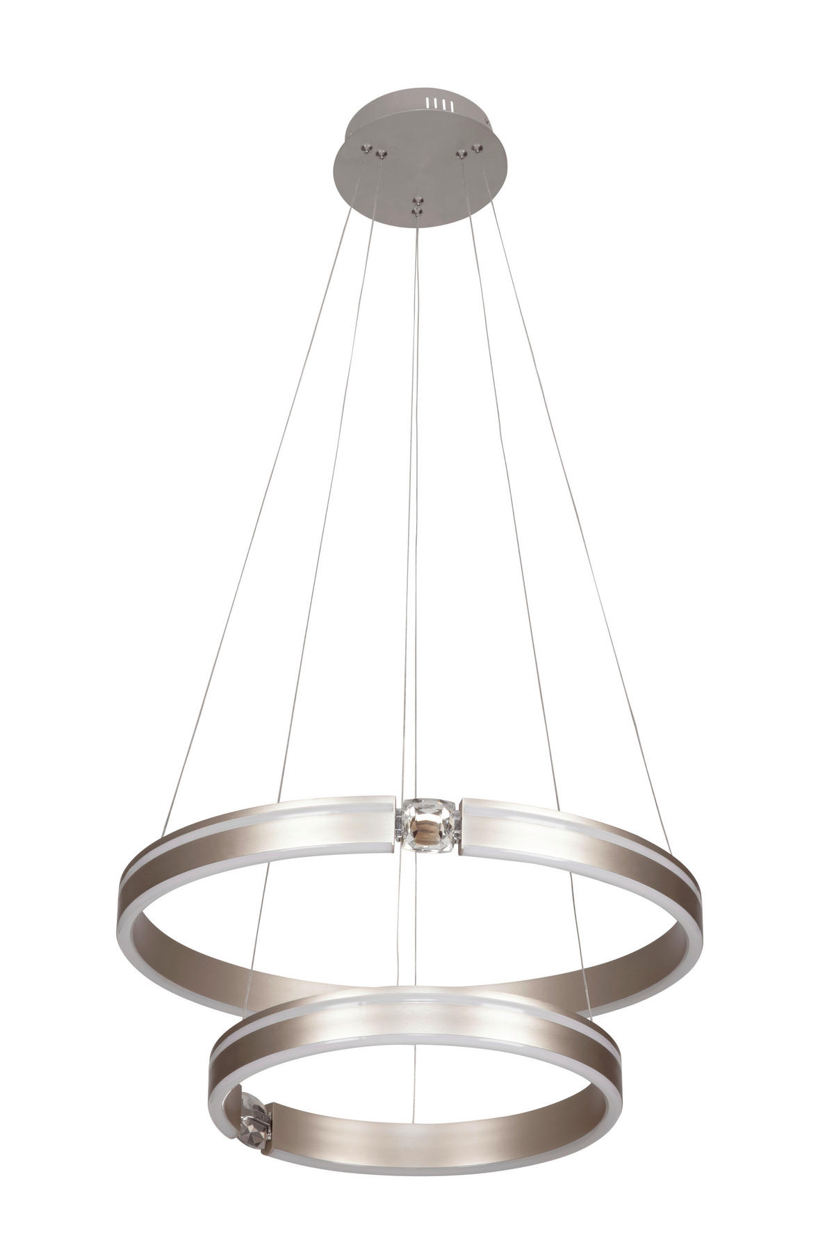 LED FÜGGŐLÁMPA 59/120 cm  - fehér, Design, műanyag (59/120cm) - Ambiente