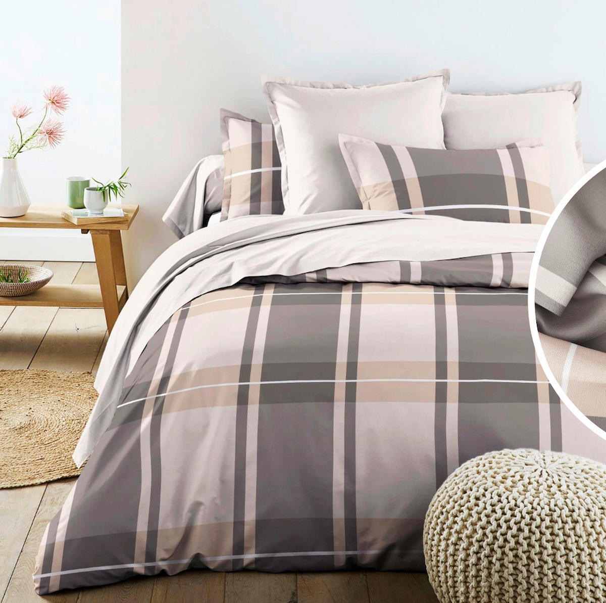 ÁGYNEMŰHUZAT-GARNITÚRA 140/200 cm  - többszínű, Basics, textil (140/200cm)