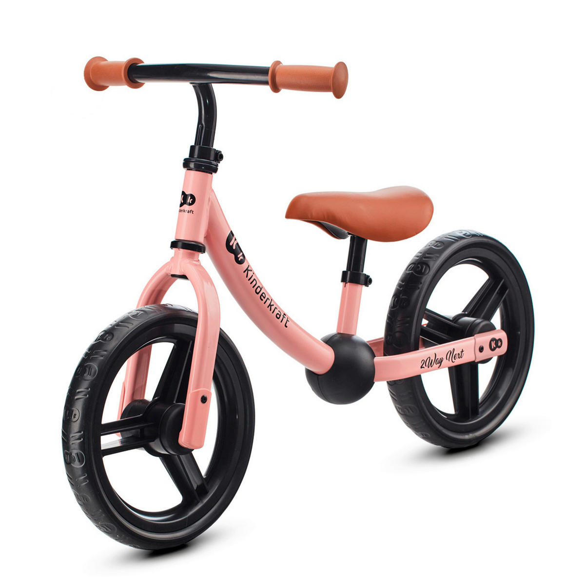 LAUFRAD 2way Next  - Pink, Basics, Kunststoff/Metall (85/53-59/38cm) - kinderkraft