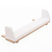 ERWEITERUNGSSET  - Buchefarben, Basics, Holz/Textil (93/15/20cm) - Babybay