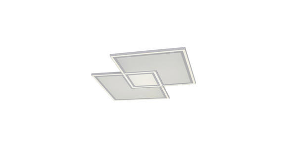 LED-DECKENLEUCHTE 67/67/5 cm   - Weiß, Trend, Kunststoff/Metall (67/67/5cm) - Novel