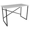 SCHREIBTISCH  in Anthrazit  - Anthrazit/Schwarz, Design, Holzwerkstoff/Metall (90/75/50cm) - MID.YOU