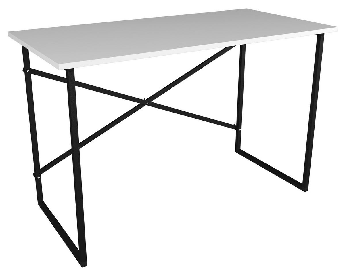 SCHREIBTISCH  in Anthrazit  - Anthrazit/Schwarz, Design, Holzwerkstoff/Metall (90/75/50cm) - MID.YOU