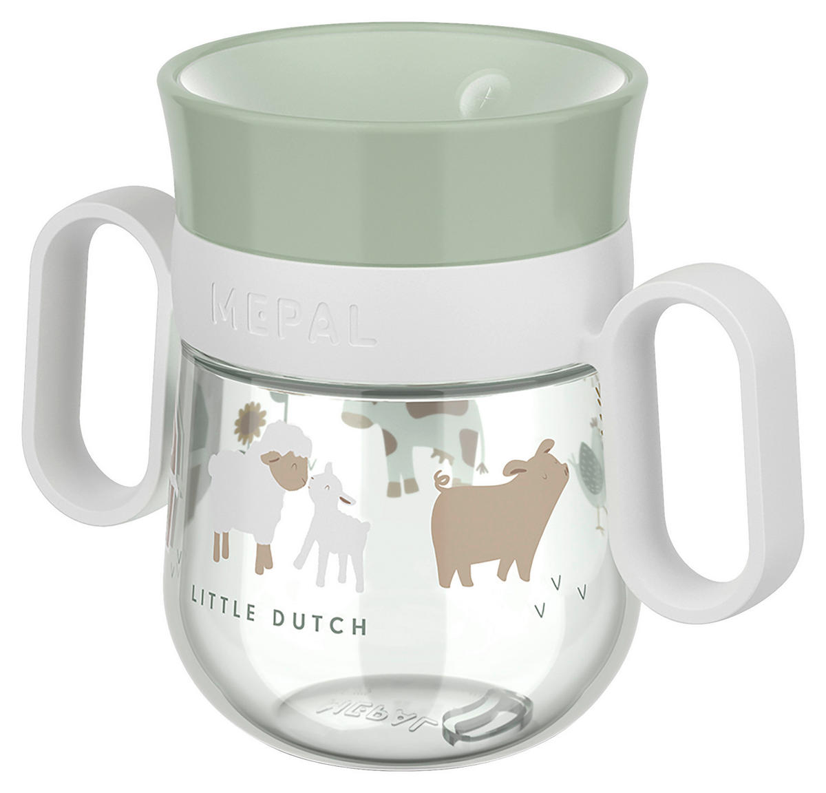 TRINKBECHER  - Multicolor, Basics, Kunststoff (13,5/7,7/10,7cm) - Mepal