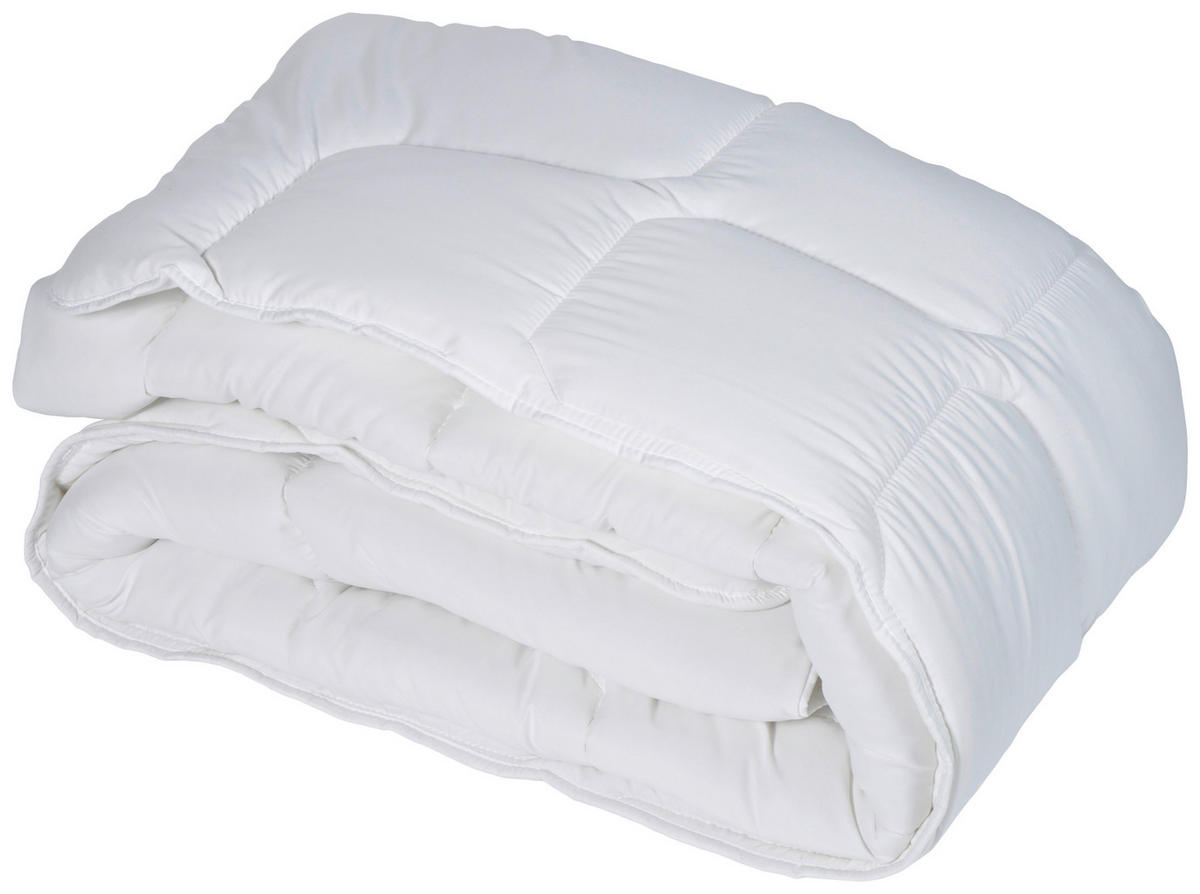 STEPPBETT  Freshness Mono  155/220 cm   - Weiß, LIFESTYLE, Textil (155/220cm)