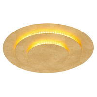 LED-DECKENLEUCHTE 35/4,7 cm   - Goldfarben, Design, Metall (35/4,7cm) - Globo