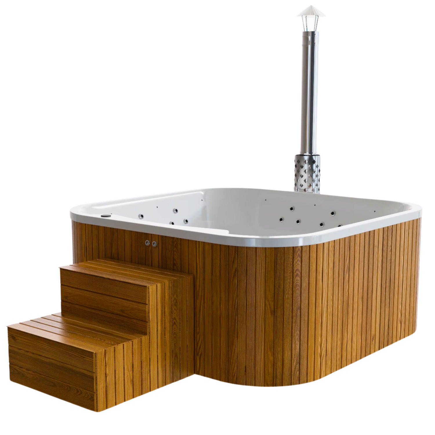 WHIRLPOOL  - Perlmutt/Grau, KONVENTIONELL, Holz/Kunststoff (202/96/1cm)