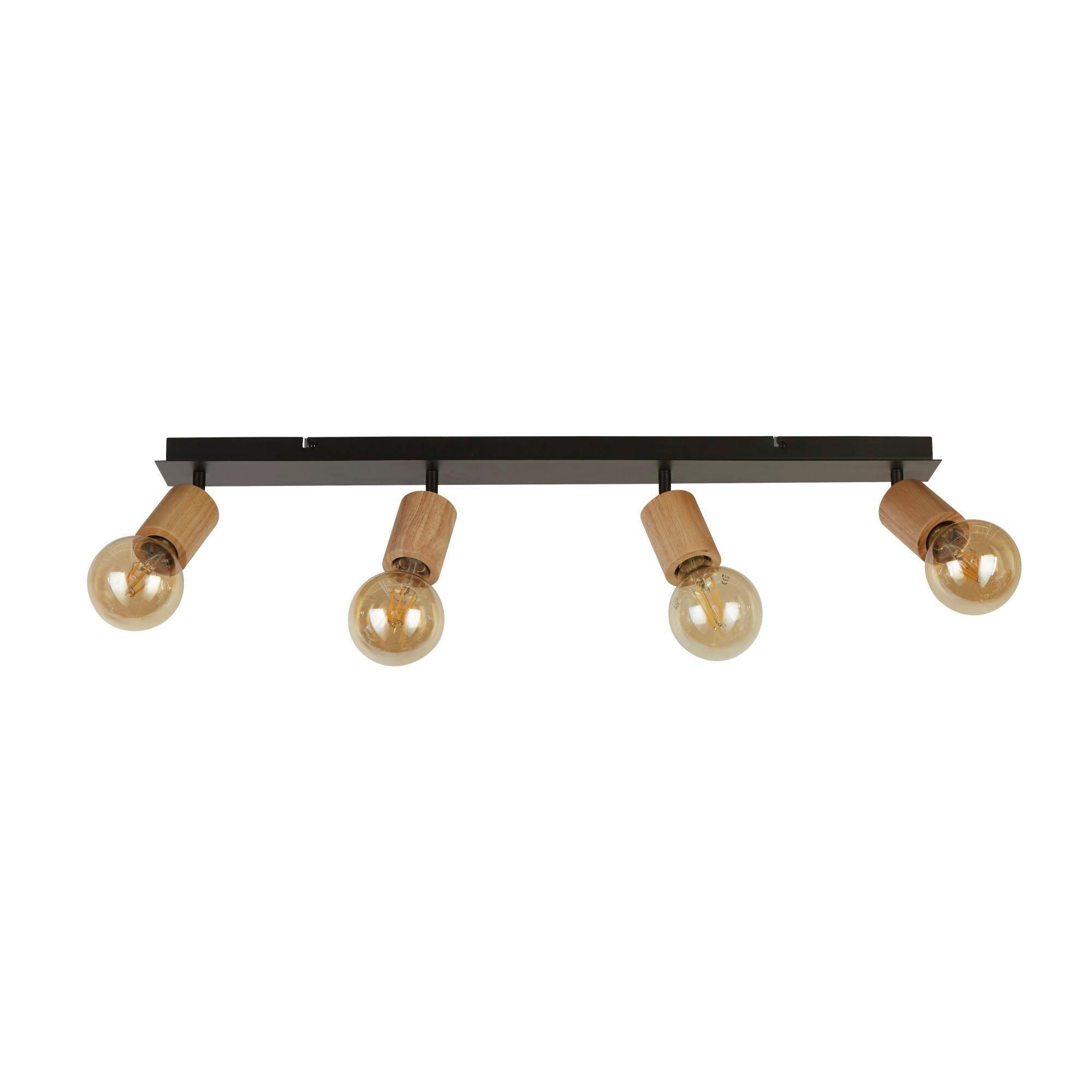 REFLEKTOR STROPNI Spinny - crna, Basics, metal/plastika (18/9/90cm)